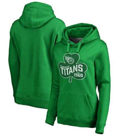 Women Tennessee Titans Pro Line by Fanatics Branded St. Patrick's Day Paddy's Pride Pullover Hoodie Kelly Green FengYun,We sell and wholesale Women Tennessee Titans Pro Line by Fanatics Branded St. Patrick's Day Paddy's Pride Pullover Hoodie Kelly Green FengYun on line form chian!